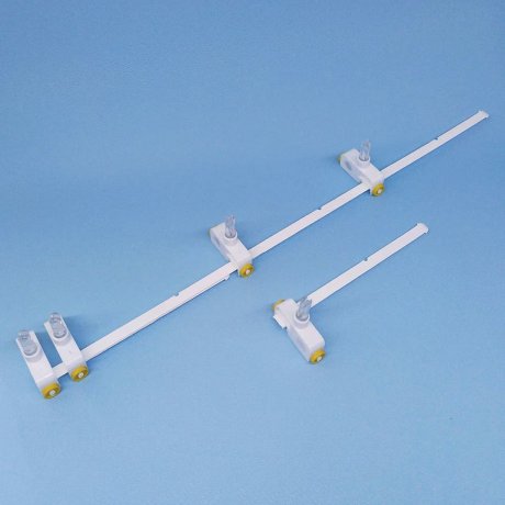 Бегунок с фиксатором интервала для вертикальных жалюзи шириной 127 мм