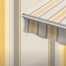 Маркиза локтевая VENTURA NEW, локти 1,5 метра, электропривод, тент из ткани в многоцветную полоску