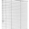 Жалюзи горизонтальные алюминиевые "Танго 25", Белый шелк 5101, 67,5 х 170 см, упр Левое