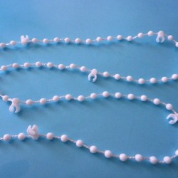 Цепь нижняя пластиковая для 89 мм ламелей вертикальных жалюзи, бухта 300 м