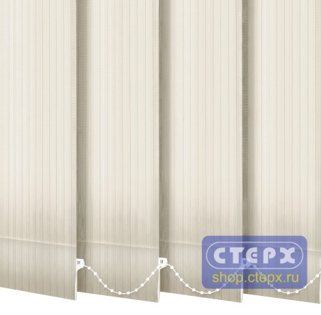 Лайн /цвет бежевый Black Out/ - ламель для вертикальных жалюзи из ткани