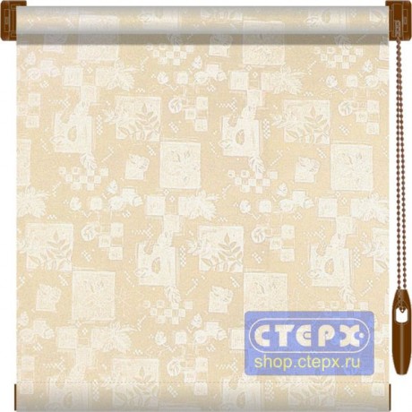 Штора рулонная с цепочным приводом «Мини», коллекция «Осень в Марселе»