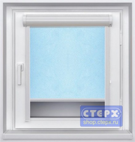 Миникассетная рулонная штора с цепочным приводом «UNI-2», коллекция «Авалон»