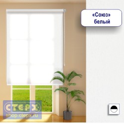 Штора рулонная с цепочным приводом «Макси», коллекция «Союз»