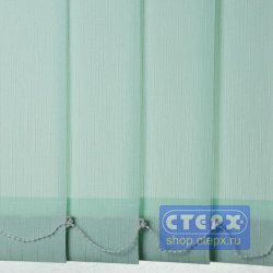 Дождь /цвет зеленый/ - ламель для вертикальных жалюзи из ткани