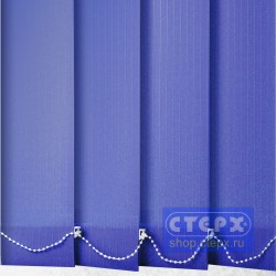 Лайн /цвет васильковый/ - ламель для вертикальных жалюзи из ткани