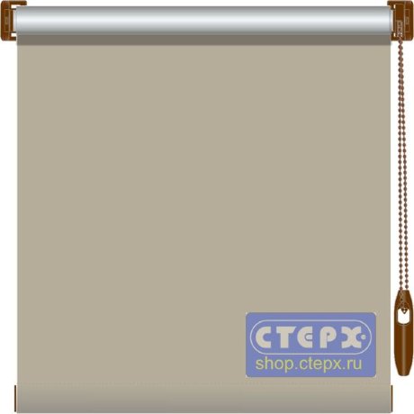 Штора рулонная с цепочным приводом «Мини», коллекция «Натали BLACK-OUT»