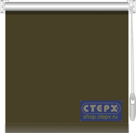 Штора рулонная с цепочным приводом «Мини», коллекция «Натали BLACK-OUT»