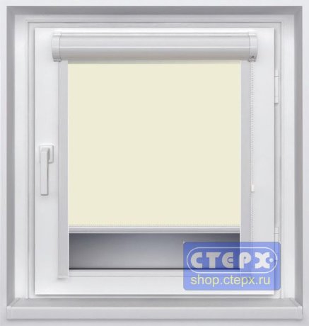 Миникассетная рулонная штора с цепочным приводом «UNI-2», коллекция «Натали BLACK-OUT»