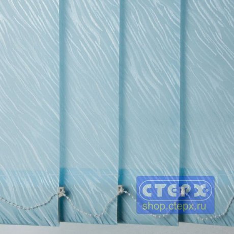 Лаванда /цвет синий/ - ламель для вертикальных жалюзи из ткани