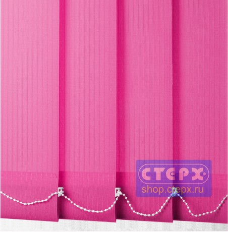 Лайн /цвет малина/ - ламель для вертикальных жалюзи из ткани