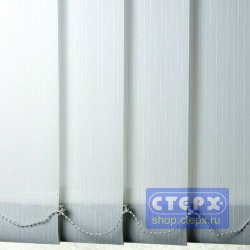 Лайн /цвет белоснежный/ - ламель для вертикальных жалюзи из ткани