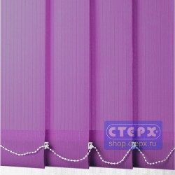 Лайн /цвет сиреневый/ - ламель для вертикальных жалюзи из ткани