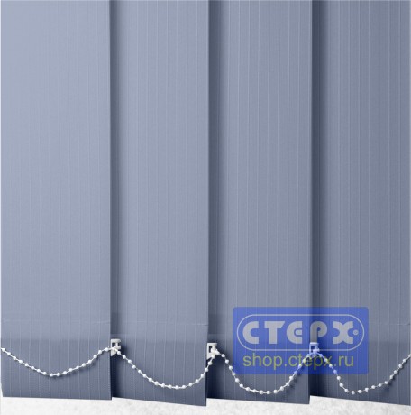 Лайн /цвет серый/ - ламель для вертикальных жалюзи из ткани