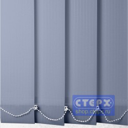 Лайн /цвет серый/ - ламель для вертикальных жалюзи из ткани