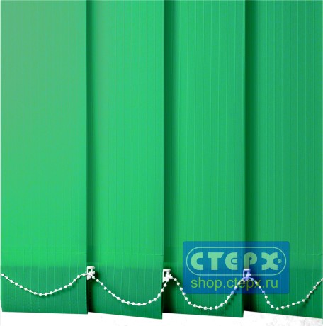 Лайн /цвет яркий зеленый 271/ - ламель для вертикальных жалюзи из ткани