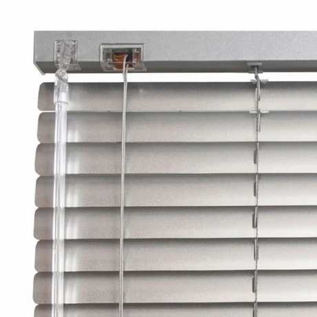 Жалюзи горизонтальные алюминиевые "Танго 25", Звездная пыль 1112, 62,5 х 150 см, упр Левое