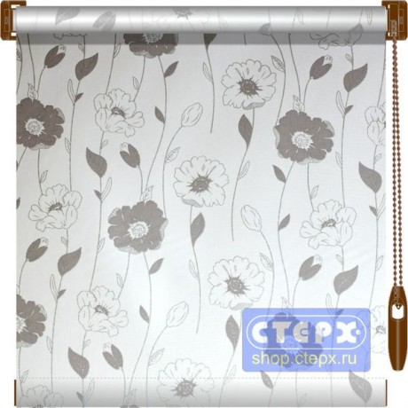 Штора рулонная с цепочным приводом «Мини», коллекция «Золотая нить»