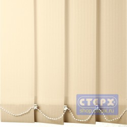 Лайн /цвет темно - бежевый/ - ламель для вертикальных жалюзи из ткани