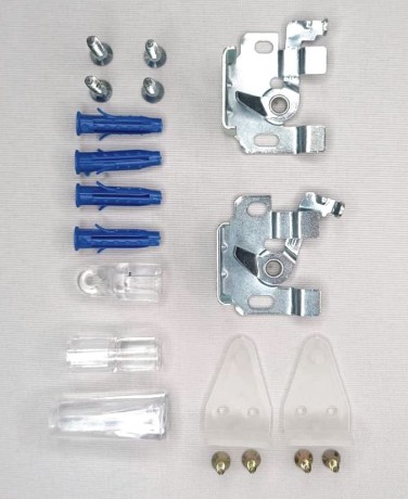 Жалюзи горизонтальные алюминиевые "Танго 25", Белый шелк 5101, 75 х 150 см, упр Левое