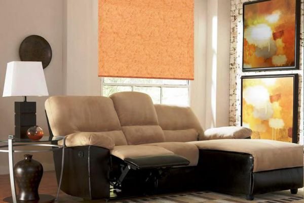 Штора рулонная с цепочным приводом «Мини», коллекция «Шелк»