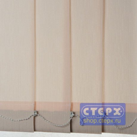 Вертикальные жалюзи с полотном из ткани коллекции «Дождь»