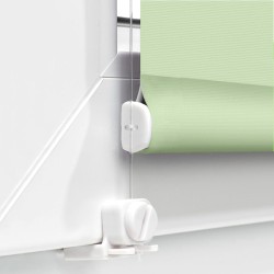 Рулонная штора &quot;Болеро М19&quot; блэкаут Натали зеленый 57,5х190