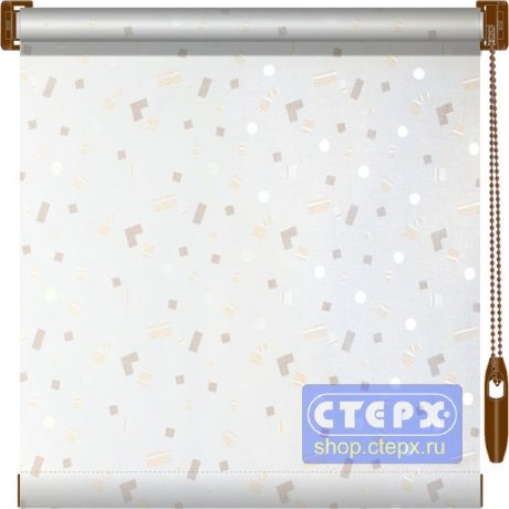 Штора рулонная с цепочным приводом «Мини», коллекция «Ассоль-Деворе»