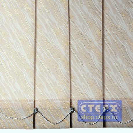 Вертикальные жалюзи с полотном из ткани коллекции «Венера»