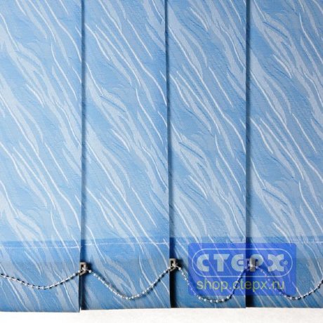 Вертикальные жалюзи с полотном из ткани коллекции «Венера»