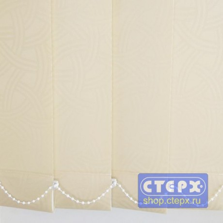 Вертикальные жалюзи с полотном из ткани коллекции «Уют»