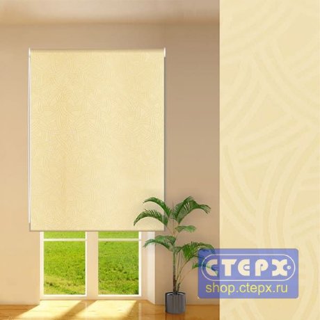 Штора рулонная с цепочным приводом «Макси», коллекция «Уют»