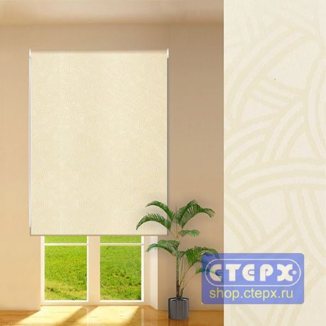 Штора рулонная с цепочным приводом «Макси», коллекция «Уют»