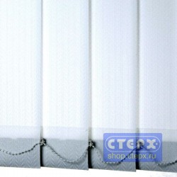 Магнолия /цвет белый/ - ламель для вертикальных жалюзи из ткани