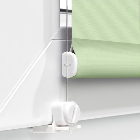 Рулонная штора "Болеро М19" блэкаут Натали зеленый 70х190