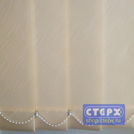 Вертикальные жалюзи с полотном из ткани коллекции «Лотос»