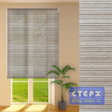 Штора рулонная с цепочным приводом «Макси», коллекция «Барк»