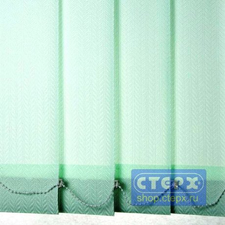 Магнолия /цвет салатовый/ - ламель для вертикальных жалюзи из ткани