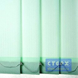 Магнолия /цвет салатовый/ - ламель для вертикальных жалюзи из ткани