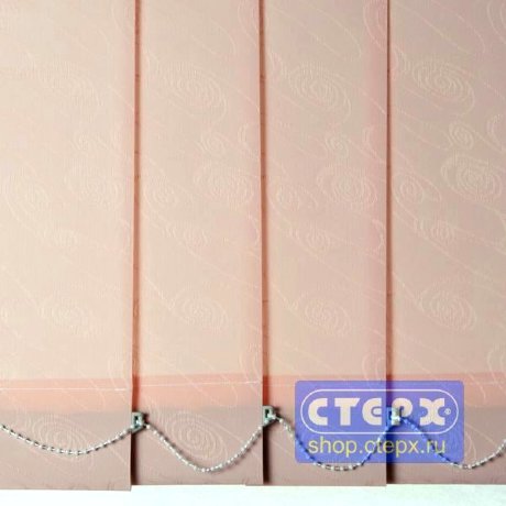 Вертикальные жалюзи с полотном из ткани коллекции «Оазис»