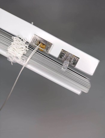 Жалюзи горизонтальные алюминиевые "Танго 25", Киви 5421, 40х120 см , упр Левое