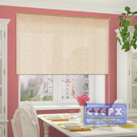 Штора рулонная с цепочным приводом «Миди», коллекция «Сакура»