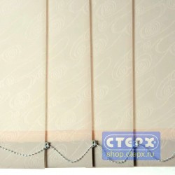 Оазис /цвет бежевый/ - ламель для вертикальных жалюзи из ткани