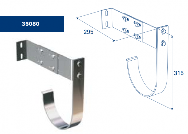 Кронштейн универсальный для поддержки пружин