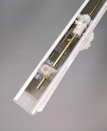 Жалюзи горизонтальные алюминиевые "Танго 25", Звездная пыль 1112, 42,5 х 130 см, упр Левое