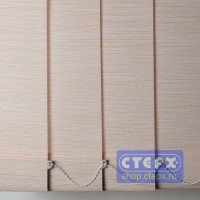 Оптима /цвет бежевый/ - ламель для вертикальных жалюзи из ткани