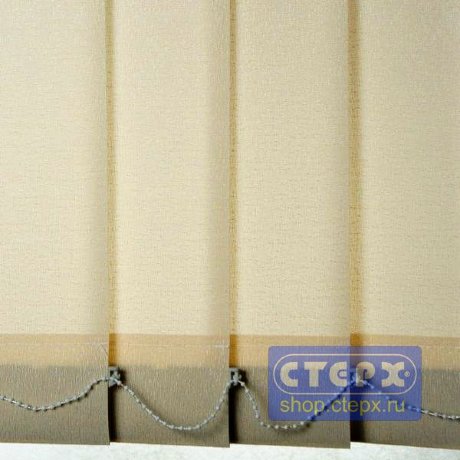 Вертикальные жалюзи с полотном из ткани коллекции «Союз-Аполлон»