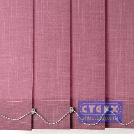 Вертикальные жалюзи с полотном из ткани коллекции «Шантунг» с вискозой