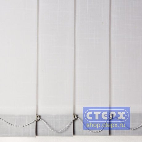 Вертикальные жалюзи с полотном из ткани коллекции «Шантунг» с вискозой