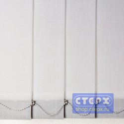 Вертикальные жалюзи с полотном из ткани коллекции «Шантунг» с вискозой